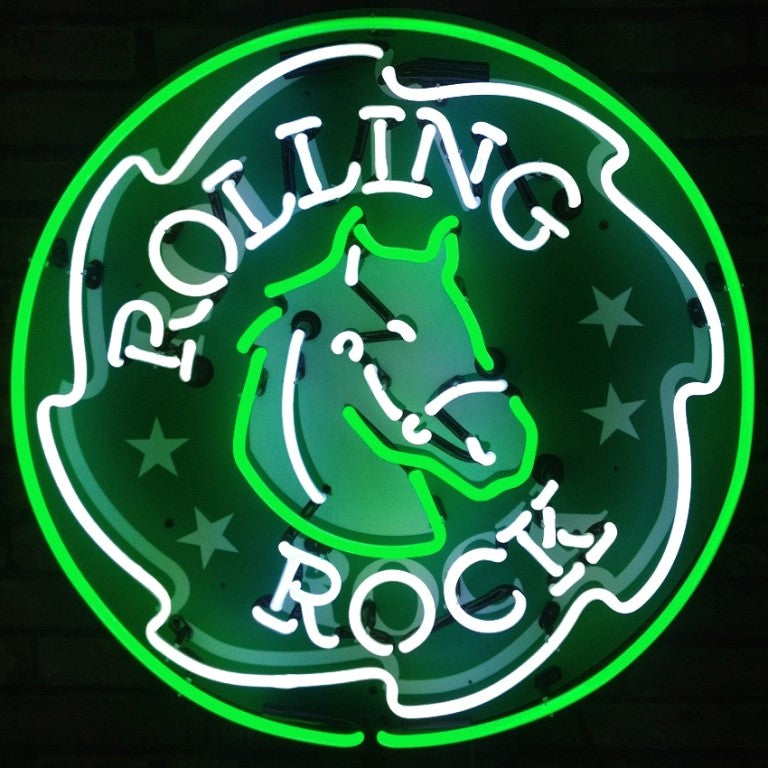 Rolling Rock Neon Sign