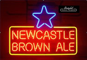 Newcastle Beer Neon Sign