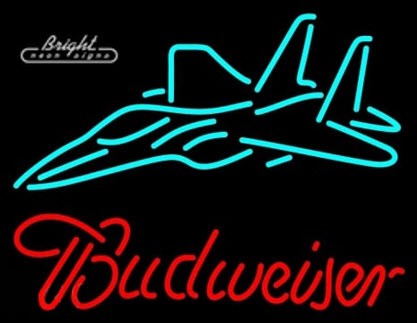 Budweiser Jet Neon Sign