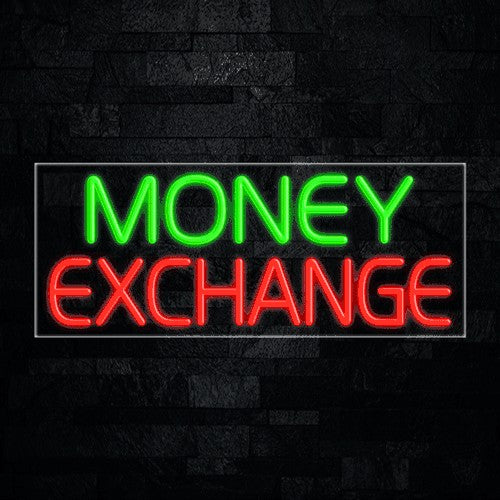 Money Exchange Flex-Led Sign