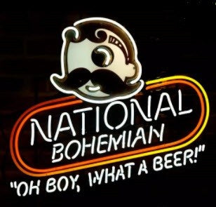 National Bohemian Beer Neon Sign