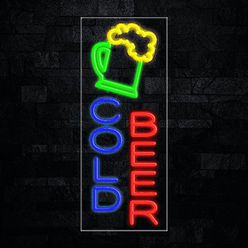 Cold Beer Flex-Led Sign