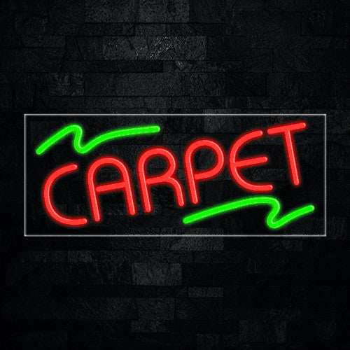 Carpet Flex-Led Sign