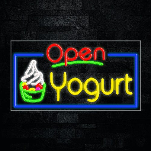 Yogurt Flex-Led Sign