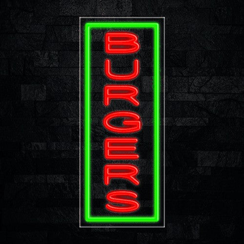 Burgers Flex-Led Sign