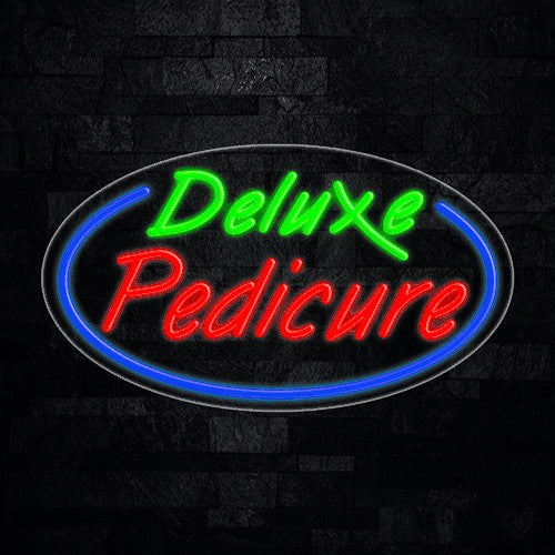 Deluxe Pedicure Flex-Led Sign