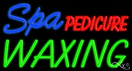 Spa Pedicure Waxing Neon Sign