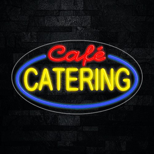 Café Catering Flex-Led Sign
