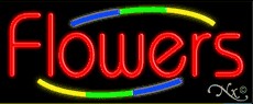 Flowers Business Neon Sign