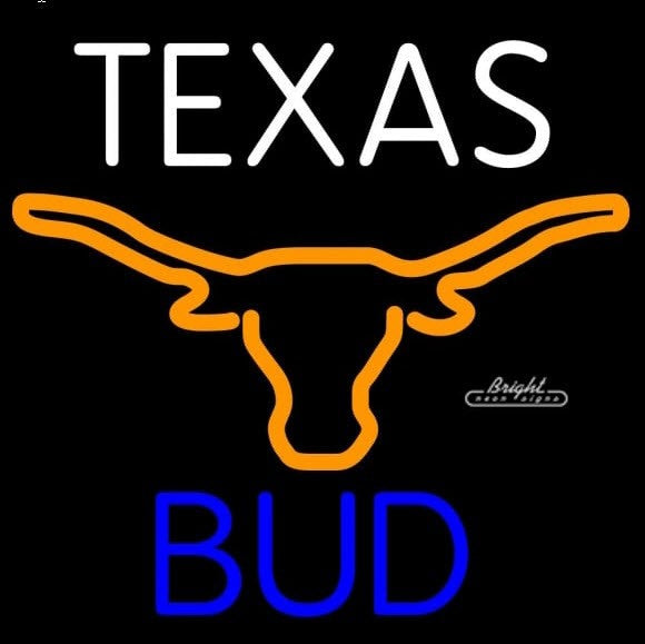 Bud Texas Neon Sign