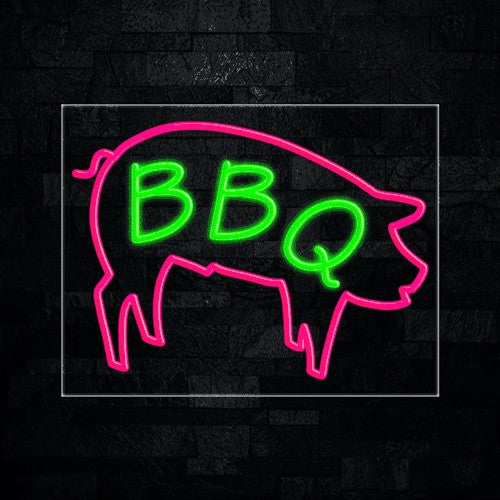 BBQ Flex-Led Sign