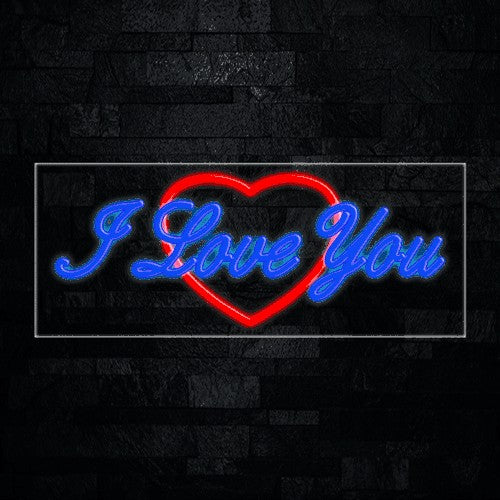I Love You, Logo Flex-Led Sign