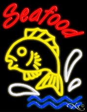 Seafood Neon Sign