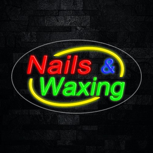 Nails & Waxing Flex-Led Sign