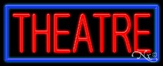 Theatre Business Neon Sign