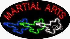 Martial Arts2 LED Sign