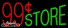 99 Store LED Sign