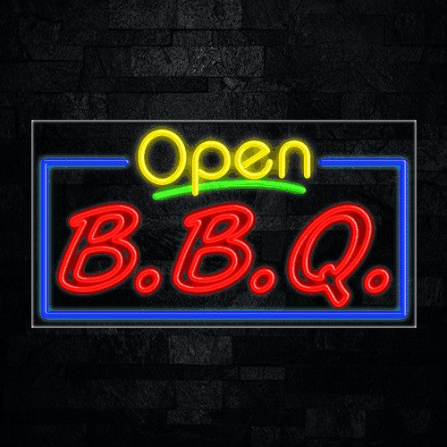 B.B.Q Flex-Led Sign