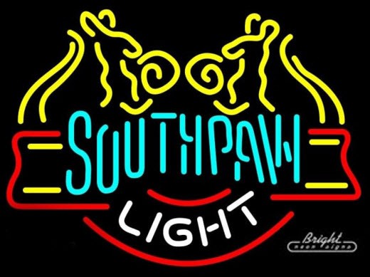 Southpaw Neon Sign