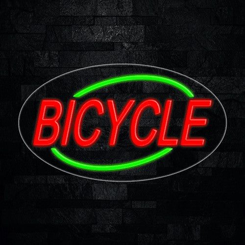 Bicycle Flex-Led Sign