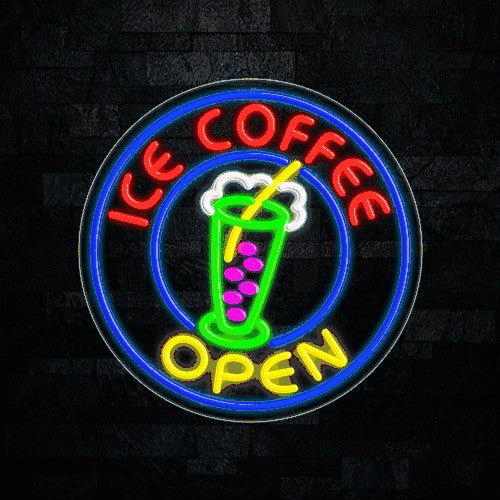 Ice Coffee Flex-Led Sign