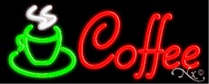 Coffee Logo Neon Sign
