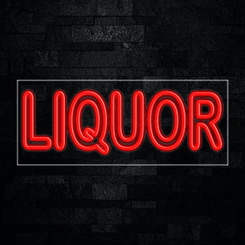 Liquor Flex-Led Sign