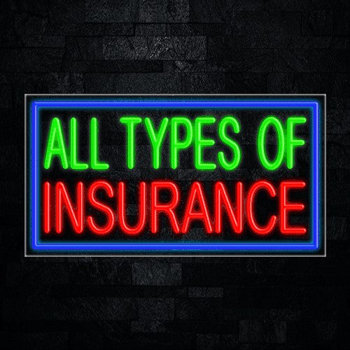 Progressive Insurance Led Sign Insurance Flex-led Signs - FLEX LED Business Signs – BrightNeonSigns