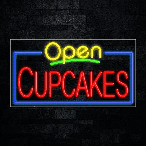 Cupcakes Flex-Led Sign