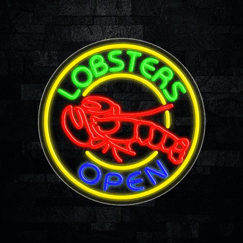 Lobsters Flex-Led Sign