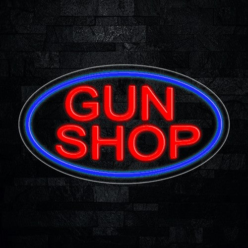 Gun Shop Flex-Led Sign