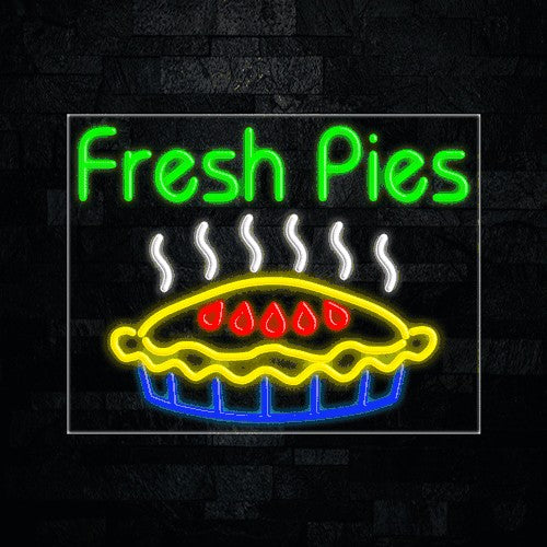 Fresh Pies Flex-Led Sign