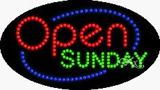 Open Sunday LED Sign