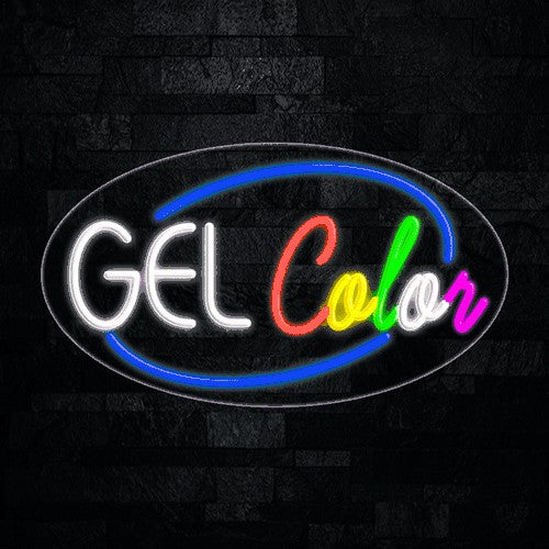 Gel Color Flex-Led Sign