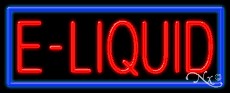 E-Liquid Business Neon Sign