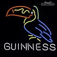 Tucan Guinness Neon Sign