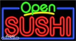 Sushi Open Neon Sign