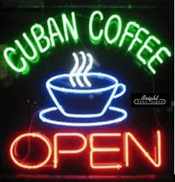 Cuban Coffee Neon Sign