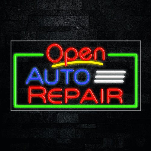 Auto Repair Flex-Led Sign