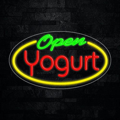 Yogurt Open Flex-Led Sign