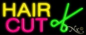 Hair Cut Economic Neon Sign