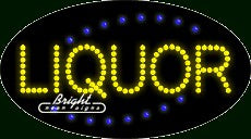 Liquor LED Sign