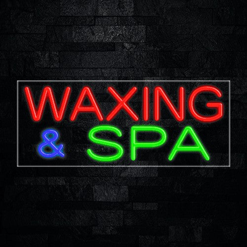 Waxing & Spa Flex-Led Sign