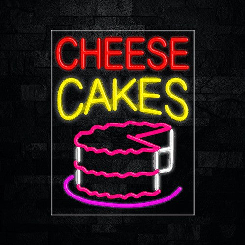 Cheese Cakes Flex-Led Sign