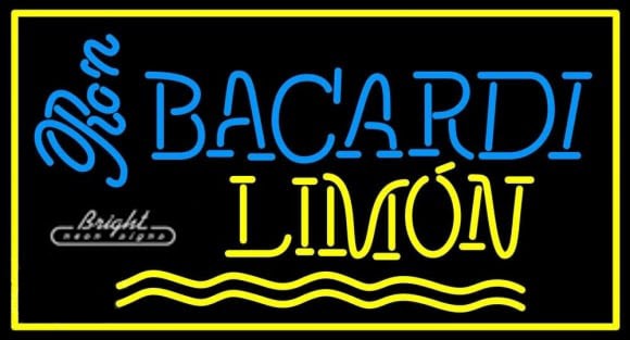 Bacardi Limon Neon Sign