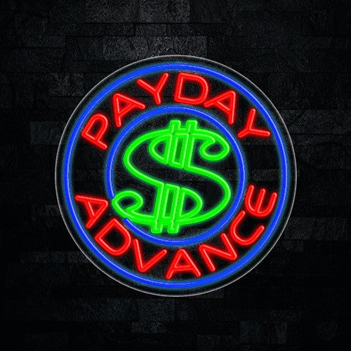 Payday Advance Flex-Led Sign