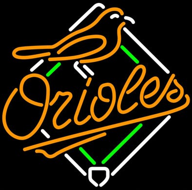 Baltimore Orioles Neon Sign