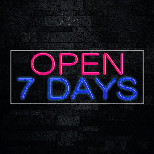 Open 7 Days Flex-Led Sign