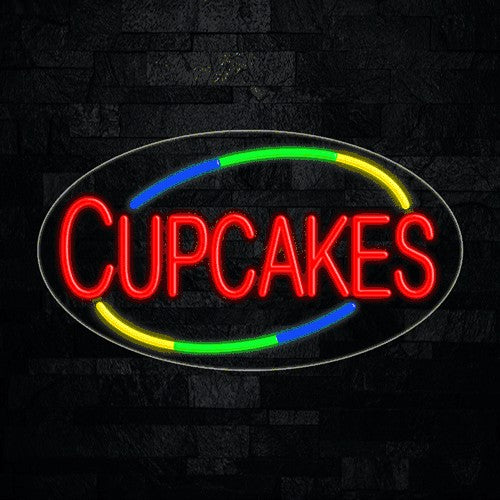Cupcakes Flex-Led Sign