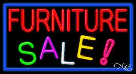 Furniture Sale Business Neon Sign